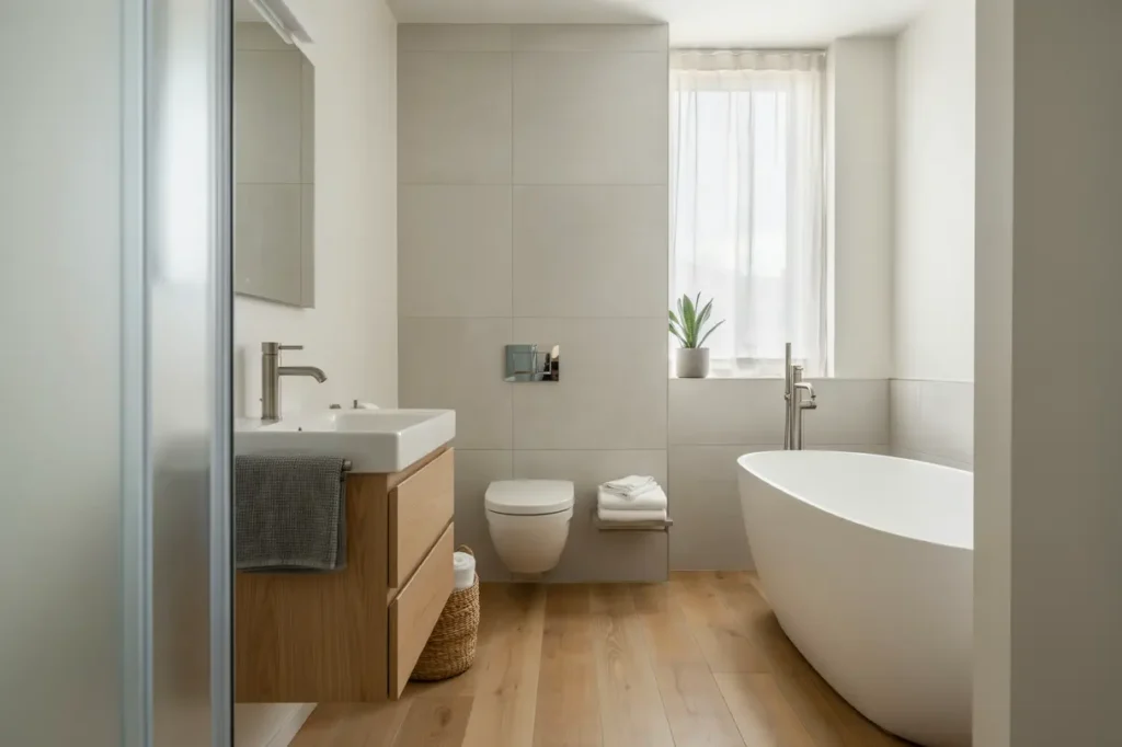 renovering av badrum och toalett i radhus i riksten tullinge